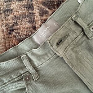 Everlane The Way High Jean - 27 Tall - Sage Green
